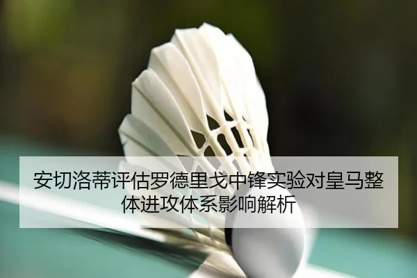 安切洛蒂评估罗德里戈中锋实验对皇马整体进攻体系影响解析